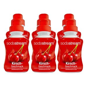 Sodastream Sirup Kirsch 0,375 Liter, 6er Pack