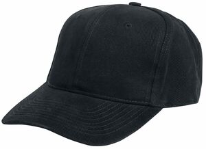 Beechfield Pro Style Heavy Brushed Cotton Cap Cap schwarz