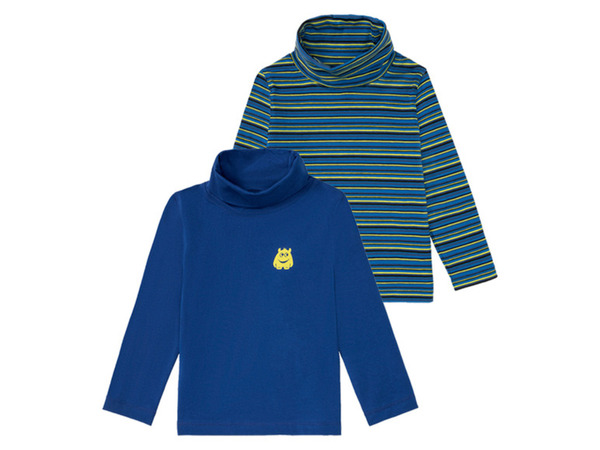 Bild 2 von LUPILU® Kleinkinder Jungen Langarmshirt, 2er Set