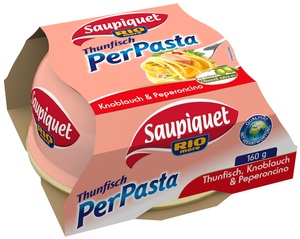 Saupiquet Thunfisch für Pasta Knoblauch & Peperocino 160 g