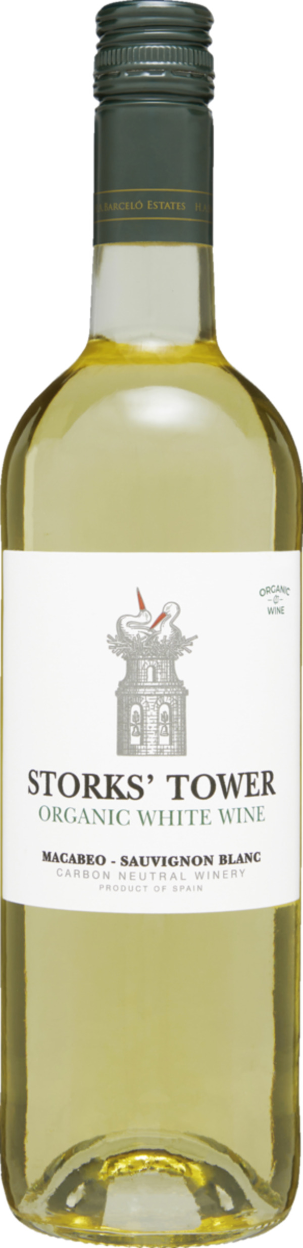 Bild 1 von STORKS TOWER STORKS TOWER ESTATE Macabeo - Sauvignon Blanc Bio