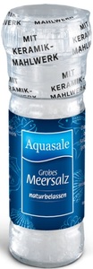 Aquasale Grobes Meersalz naturbelassen Mühle 100G