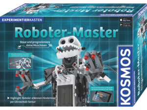 KOSMOS Roboter-Master Experimentierkasten, Mehrfarbig
