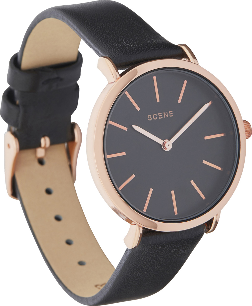 Bild 1 von IDEENWELT Damen Armbanduhr Leder