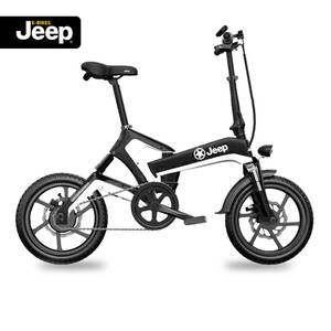 Jeep Fold E-Bike FFR 7050, 20" Laufräder, SHIMANO 7-Gang Kettenschaltung, black