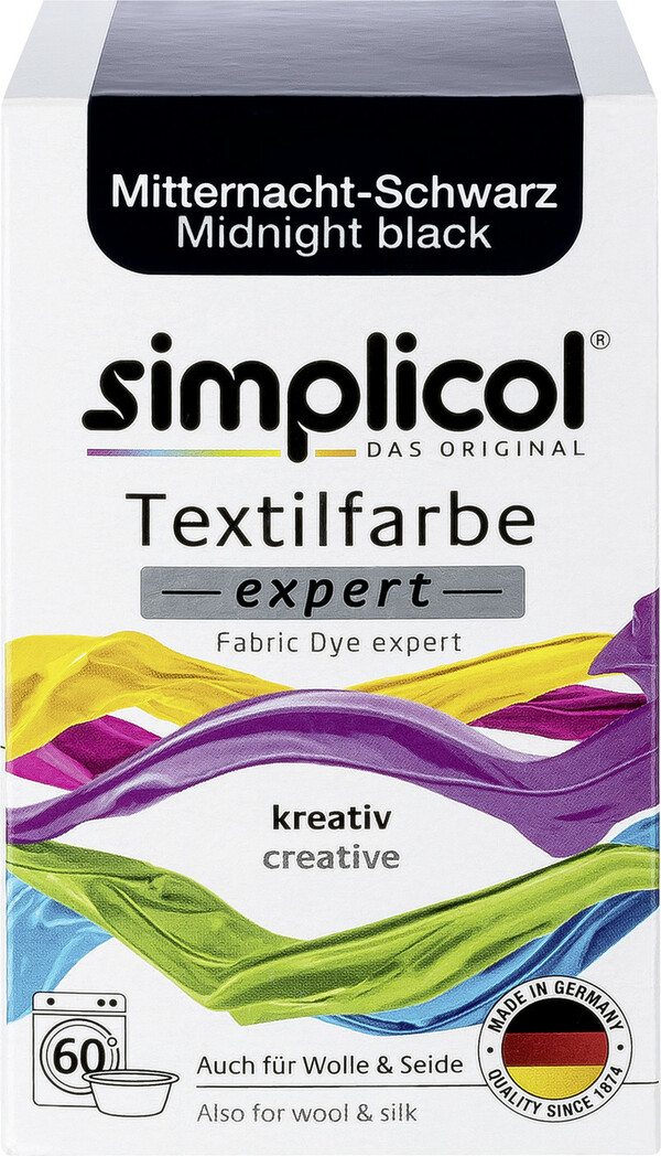 Bild 1 von Simplicol Textilfarbe Expert Mitternacht-schwarz 150G