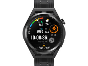 HUAWEI GT Runner Smartwatch Polymer Fiber Silikon, 140-210 mm, Black
