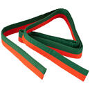 Bild 1 von Kampfsportgürtel 2,50 m orange/grün