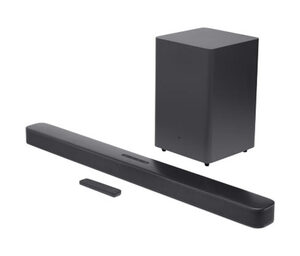 JBL Bar 2.1 Deep Bass Soundbar mit kabellosem Subwoofer, Bluetooth®, HDMI, schwarz