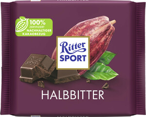Ritter Sport Halbbitter 100G