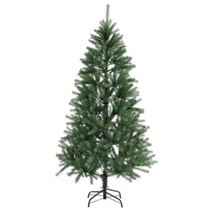 Juskys Weihnachtsbaum Talvi 180 cm hoch – künstlicher Tannenbaum aus PE-Kunststoff mit Metallständer