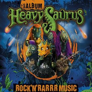 Heavysaurus Das Album-Rock 'n' Rarrr Music CD multicolor