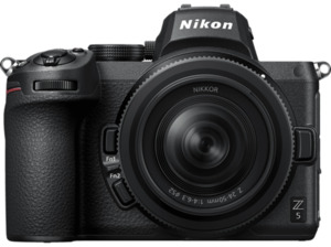 NIKON Z5 Kit Systemkamera mit Objektiv 24-50 mm, 8 cm Display Touchscreen, WLAN