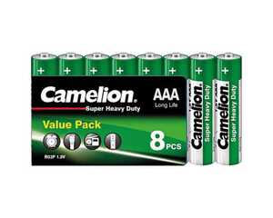 Camelion Micro Super Heavy Duty Batterien Zink-Kohle R03 AAA 8er