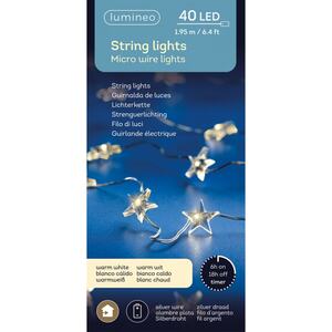 Lichterkette Micro LED Sterne