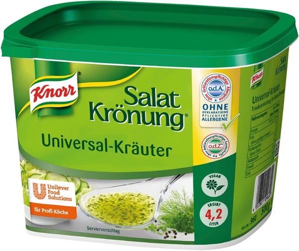 Bild 1 von Knorr Salat-Krönung Universal-Kräuter (500 g)