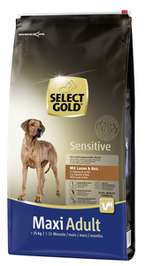 SELECT GOLD Sensitive Adult Maxi Lamm & Reis 12 kg