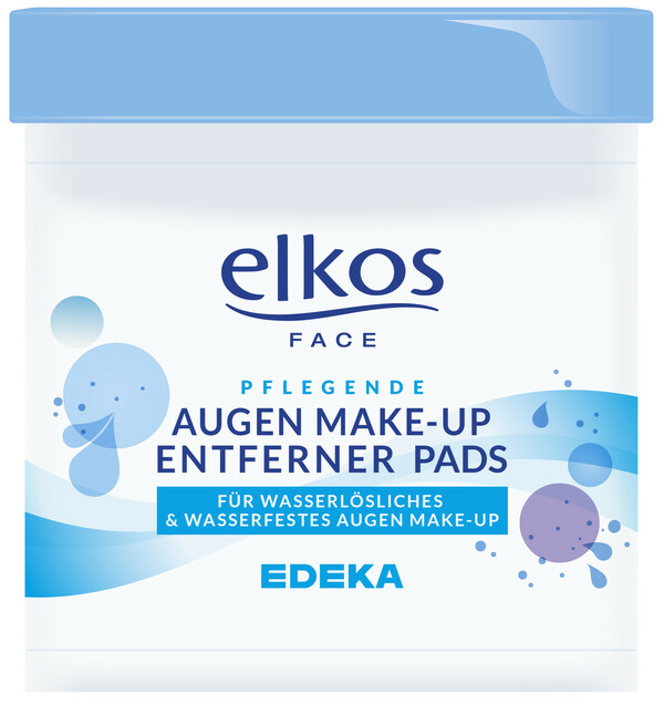 EDEKA elkos Augen Make-up Entferner Pads 100ST von Edeka24 für 2