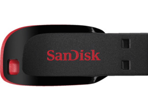 SANDISK Cruzer Blade, USB-Stick, 32 GB