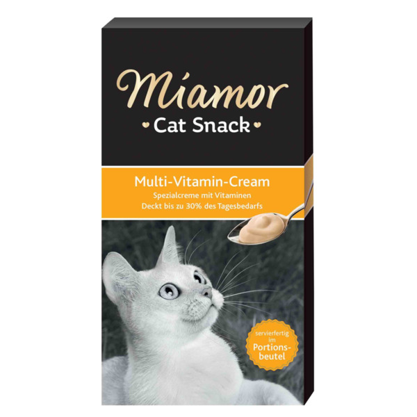 Bild 1 von Miamor Cat Snack Multi-Vitamin Cream 11x6x15g