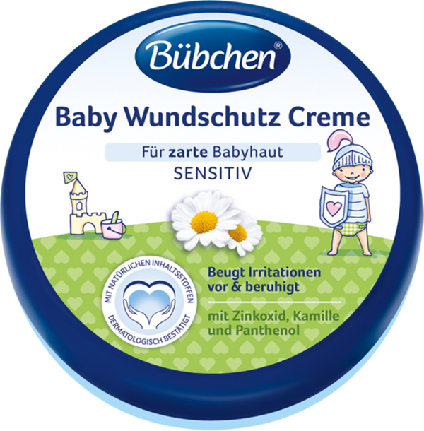 Bild 1 von Bübchen Baby Wundschutz Creme mit Sonnenblumenöl und Kamille 150 ml