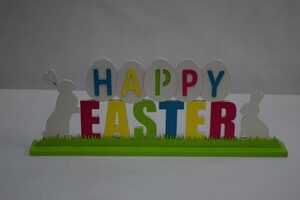 TrendLine Deko Aufsteller Happy Easter
, 
47,5 x 4,8 x 18,3 cm