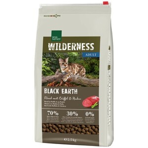 REAL NATURE WILDERNESS Black Earth Adult Rind, Büffel & Huhn 2,5 kg