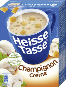 Heisse Tasse Champignon Creme Suppe 42G