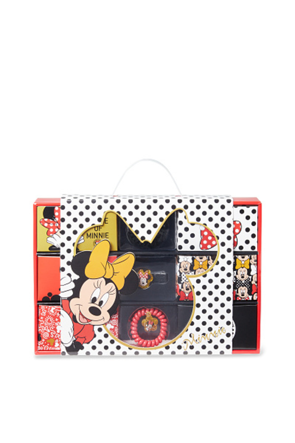Bild 1 von C&A Minnie Maus-Geschenkbox Haar-Set-11 teilig, Rot, Größe: 1 size