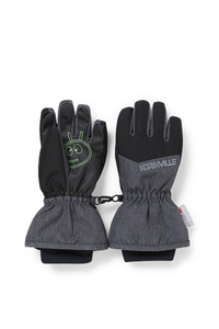 C&A Ski-Handschuhe, Grau, Größe: 98-104