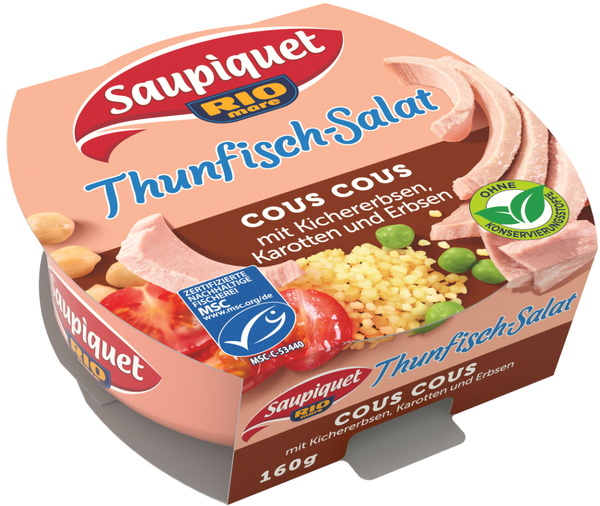 Bild 1 von Saupiquet Thunfisch-Salat Cous Cous 160G