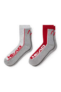 C&A HEAD-Multipack 2er-Socken, Grau, Größe: 39-42