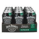 Bild 1 von Jack Daniel's Whiskey & Ginger Mixgetränk 10,0 % vol 0,33 Liter Dose, 12er Pack