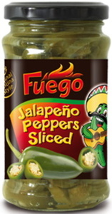 Fuego Jalapeno Peppers Sliced 225G