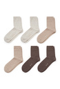 Bild 1 von C&A Multipack 6er-Socken-Bio-Baumwolle, Beige, Größe: 35-38