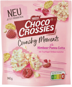 Nestle Choco Crossies Crunchy Moments Panna Cotta Himbeere 140g