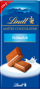 Lindt Maitre Chocolatier Vollmilch 110G