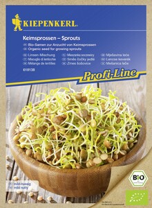Kiepenkerl BIO Keimsprossen Linsen Mix
, 
Lens culinaris, Inhalt: 40 g