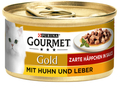 Bild 1 von Gourmet Gold Zarte Häppchen 12x85g Huhn & Leber