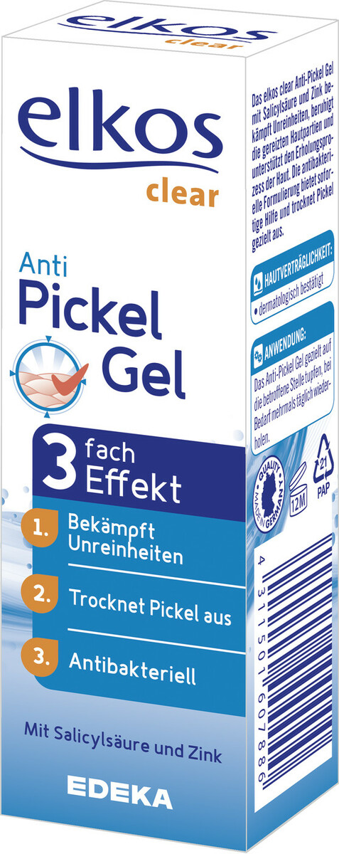 Bild 1 von Elkos clear Anti-Pickel Gel 15 ml