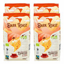 Bild 1 von Bio Espresso Fair Trade Ganze Kaffeebohnen Dark Roast 1 kg, 4er Pack