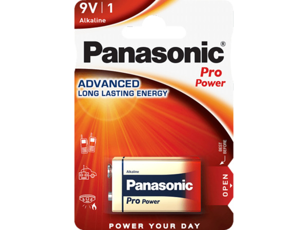 Bild 1 von PANASONIC 00245998 6LF22PPG/1BP 9 Volt Batterie, Alkaline,