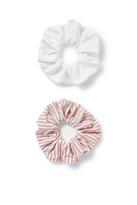 C&A Multipack 2er-Scrunchie, Rosa, Größe: 1 size