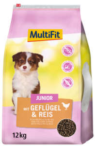 MultiFit Junior mit Geflügel & Reis 12 kg