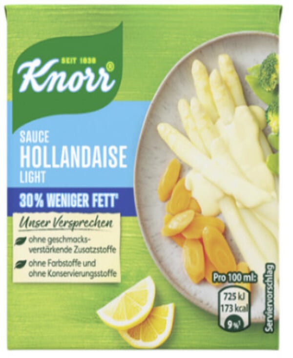 Knorr Sauce Hollandaise light 250ML von Edeka24 ansehen!