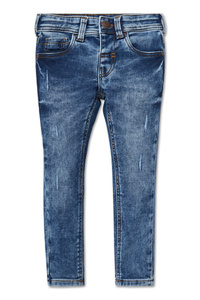 C&A Super Skinny Jeans-Jog Denim-Bio-Baumwolle, Blau, Größe: 98