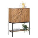 Bild 1 von Ambia Home BAR Schwarz Hellbraun