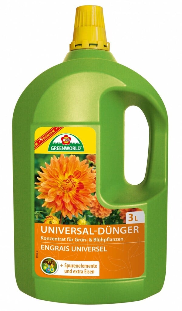 Bild 1 von ASB Greenworld Blumen Beet u. Balkon Dünger 3L Blumendünger