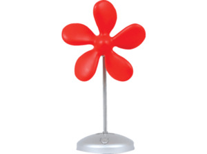 SONNENKÖNIG 10501021 Flower Fan Tischventilator Rot (9 Watt)