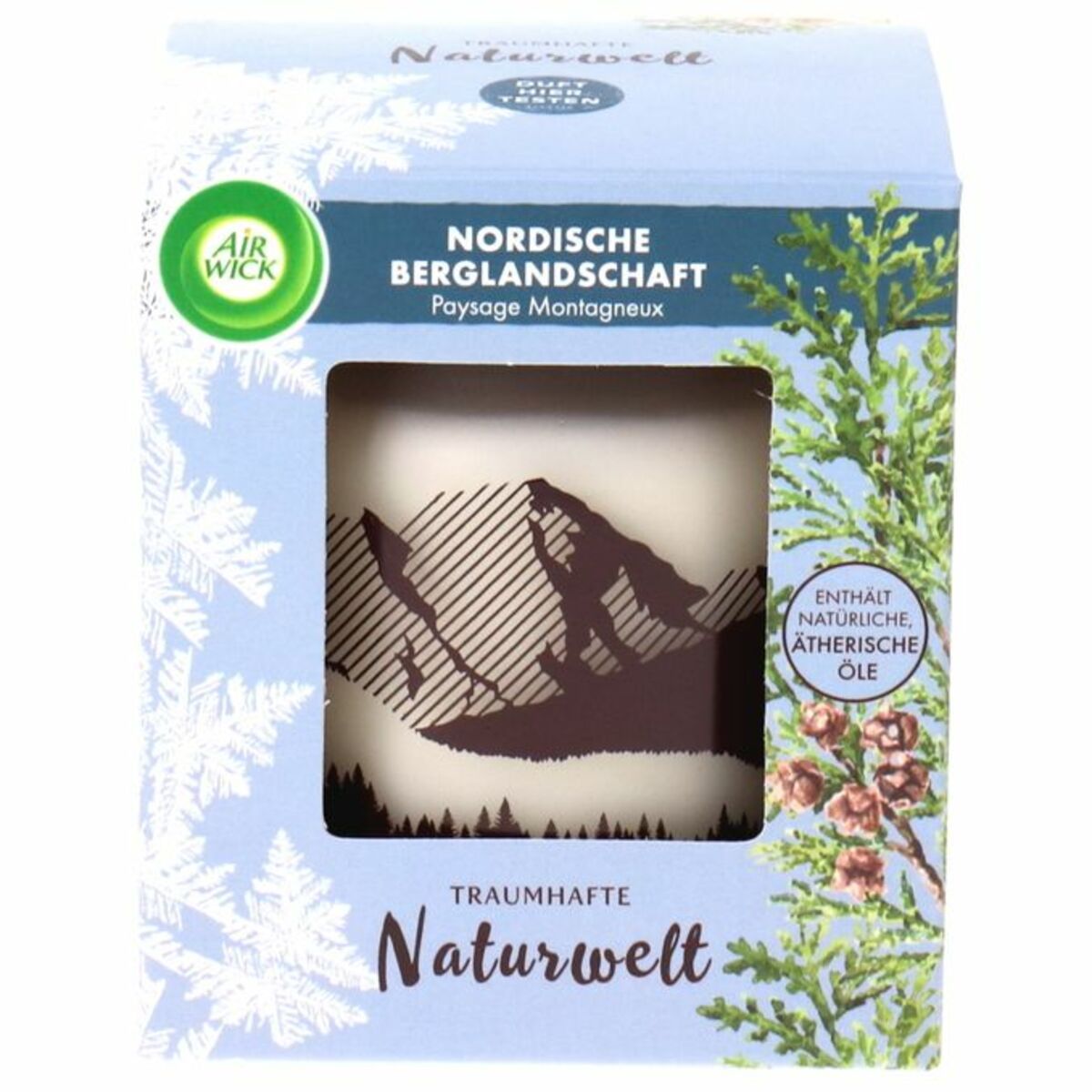 Bild 1 von Air Wick Duftkerze Nordische Berglandschaft